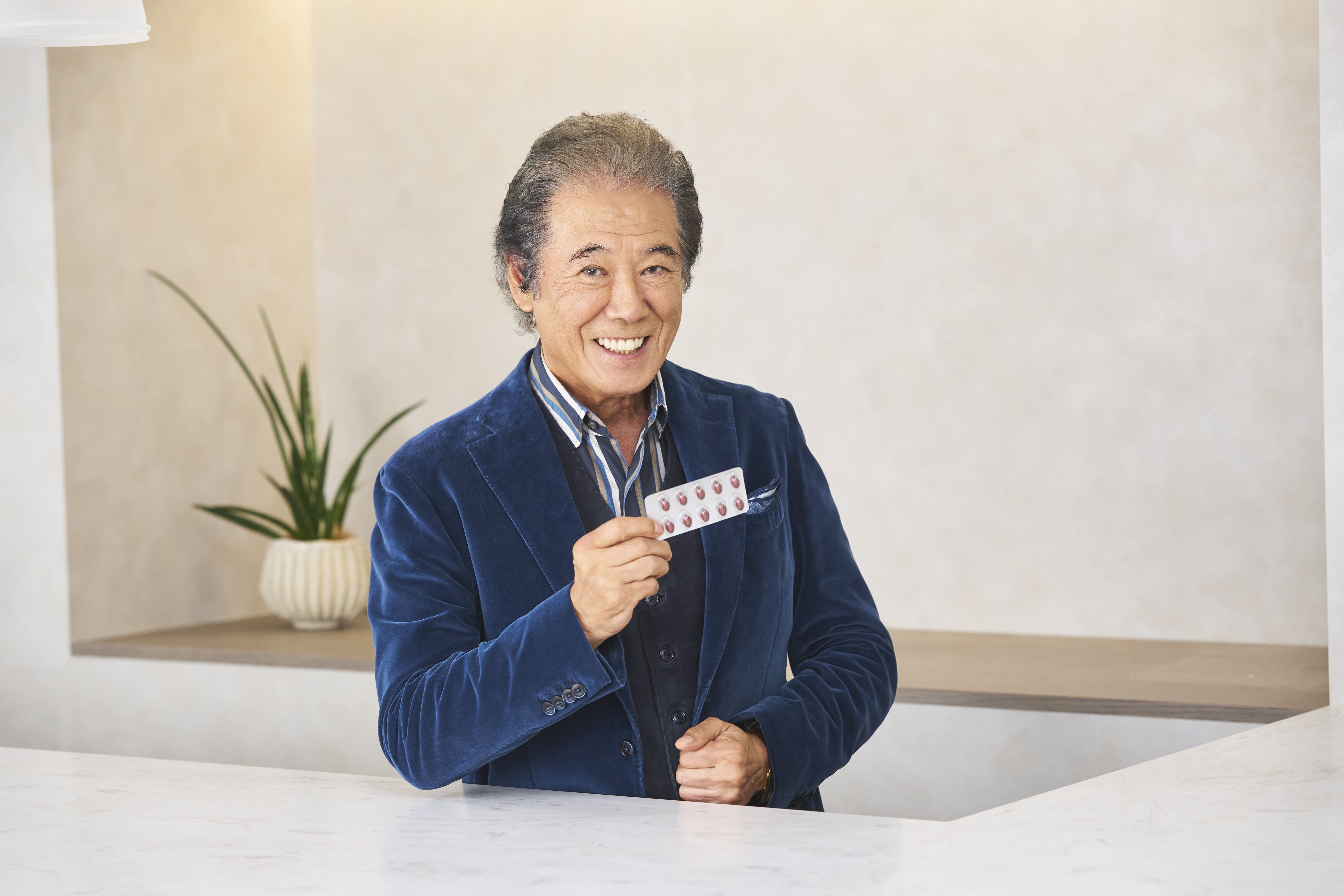 笑顔の西岡さん